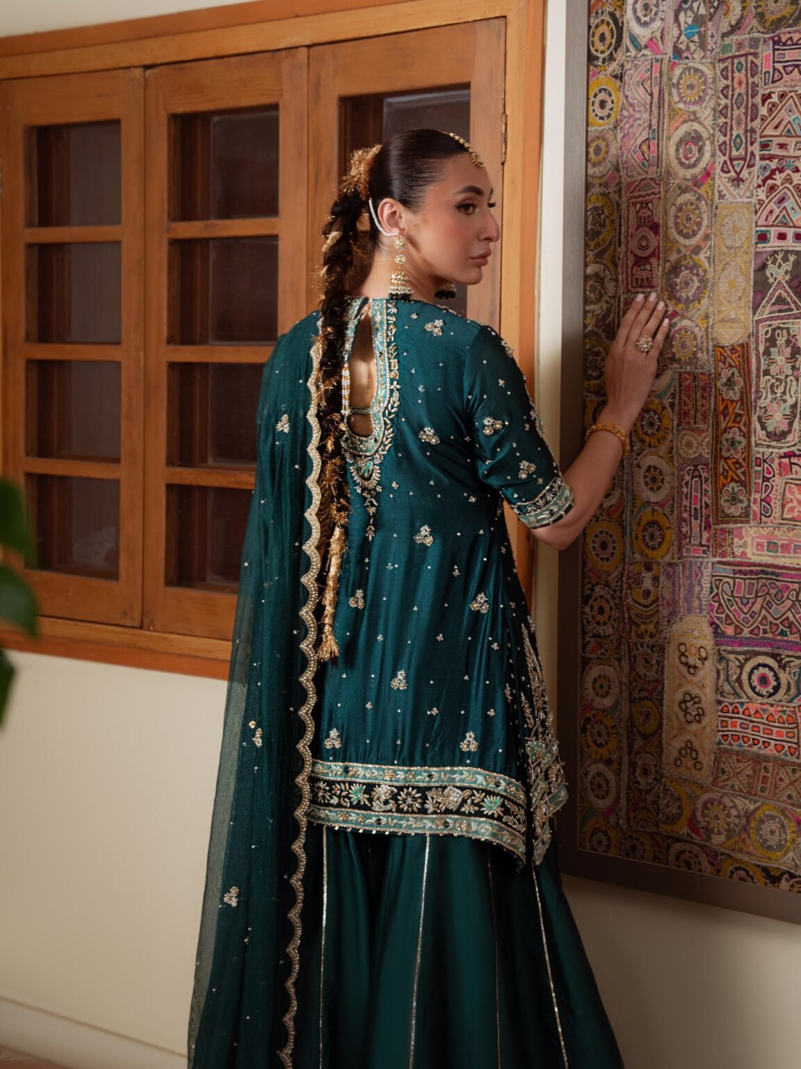Gul Rukh Ab Gulrukh – Moire by Asma